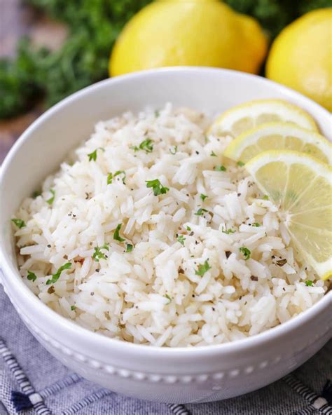 Easy Lemon Rice Recipe Lil Luna