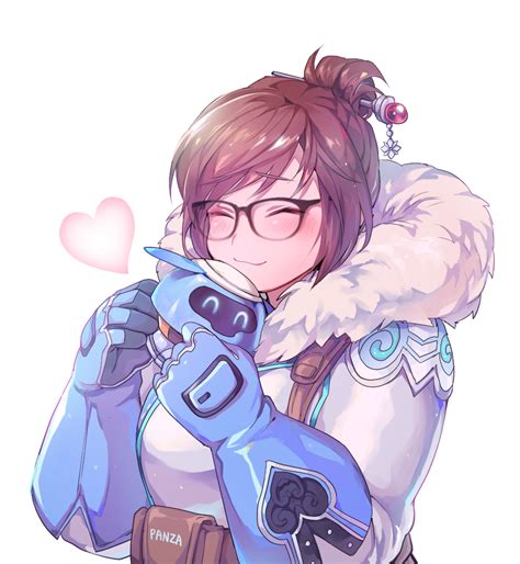 Mei And Snowball Overwatch And More Drawn By Panza Danbooru