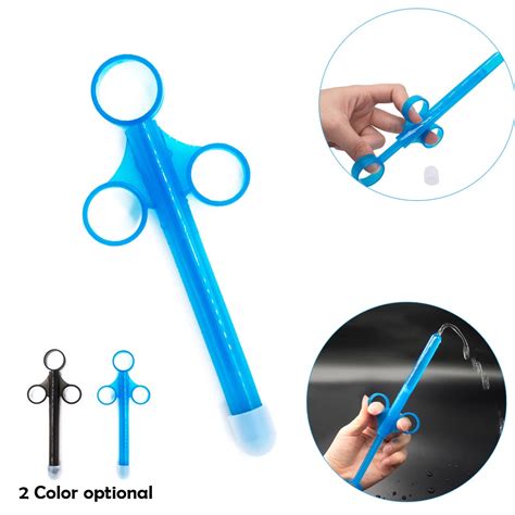 Lubricant Oil Aid Syringe Anal Vagina Lube Shooter Launcher Injector Adult Tube Sex Toys For Men