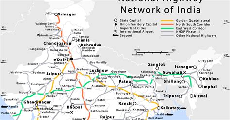 List Of National Highways India India World Map India Map Map Images