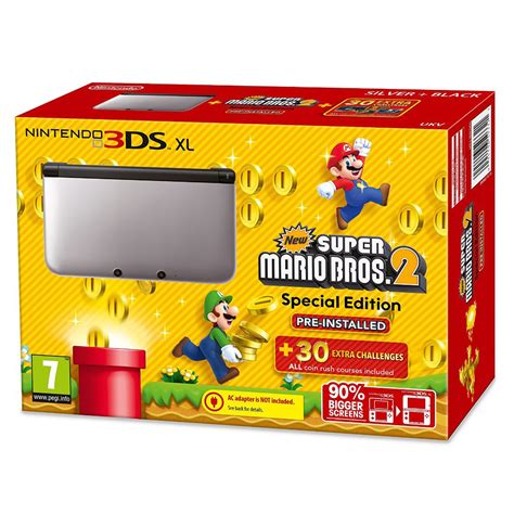 Nintendo 3ds Xl Console Limited Edition With New Super Mario Bros 2