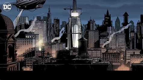 Hd Wallpaper Dc Comics Gotham City Metropolis Justice League