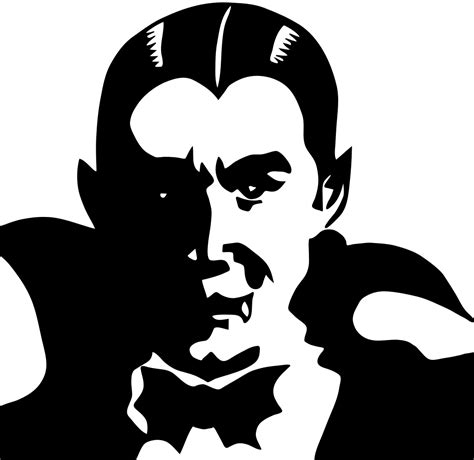 Download Dracula Clipart Silhouette Dracula Black And White Clipart