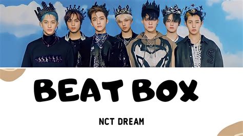 Nct Dream 엔시티 드림 Beatbox Easy Lyrics Youtube