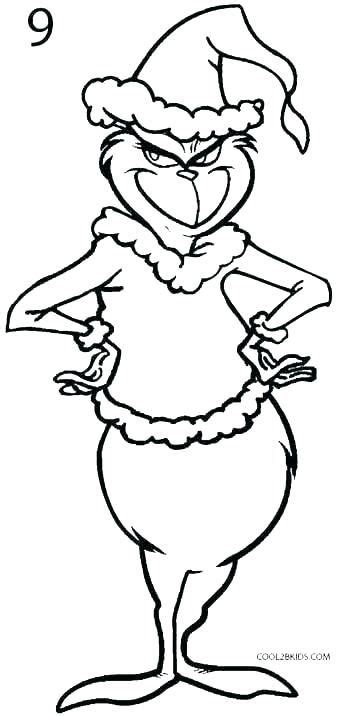 Cindy Lou Who Grinch Coloring Pages Page The Free Printable Striking