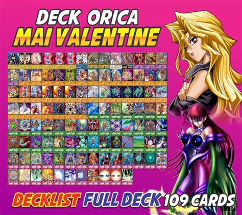 Mai Valentine 109 Cards Deck Anime Orica Etsy Australia