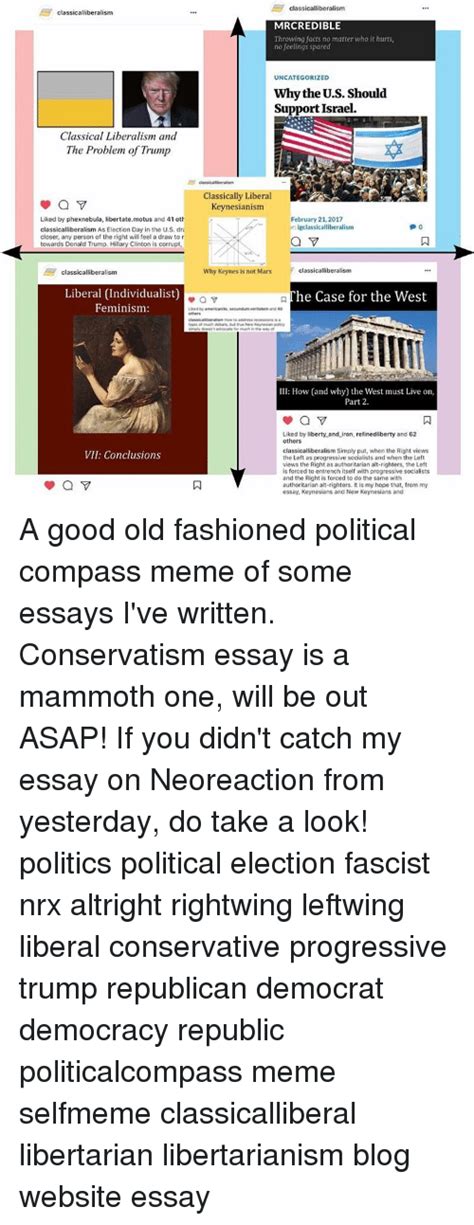 Liberalism Conservatism Essay