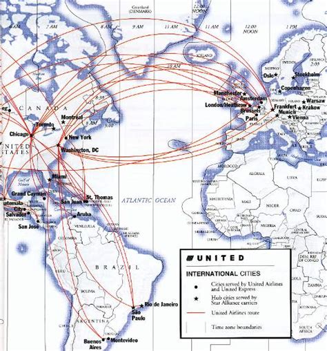 29 United Airlines Route Map Maps Online For You