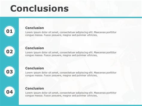 Conclusion Slide 20 Powerpoint Template