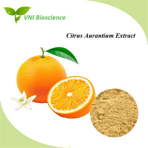 China Manufacturer Supply 100 Natural Citrus Aurantium Extract For