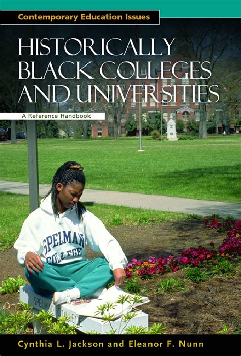 Historically Black Colleges And Universities A Reference Handbook