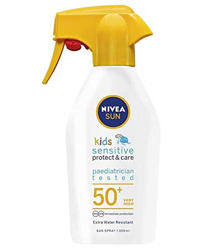 Buy Nivea Sun Kids Sensitive Protect And Care Trigger Spray Spf50 Very