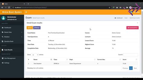 Online Examination System In Php Mysql Codeigniter With Source Code