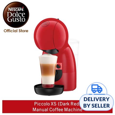 Nescafe Dolce Gusto Piccoloxs Manual Coffee Machine Red Ntuc Fairprice