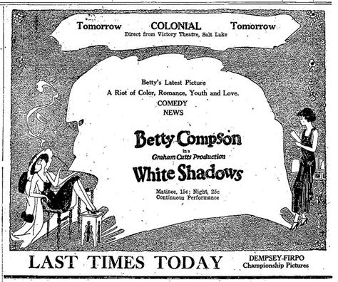 White Shadows 1924