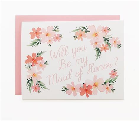 A great solution is breaking your speech into sections and writing them down on cards that you carry with you. Will You Be My Maid Of Honor, Greeting Card