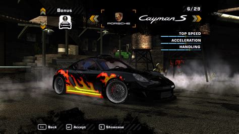 Need For Speed Most Wanted Porsche Cayman S Performance Tuning