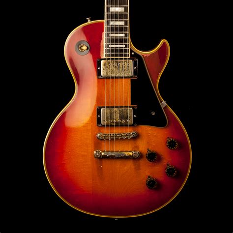 Gibson Les Paul Custom Cherry Sunburst 1973 Gitarren Total