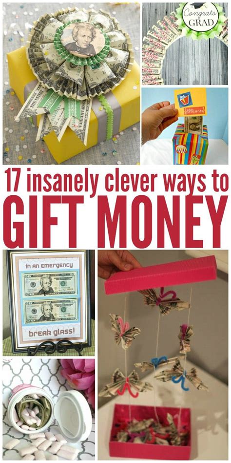 Insanely Clever Fun Money Gift Ideas Money Gift Creative Money