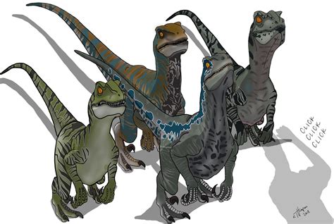 Jurassic World Raptor Squad Jurassic World Jurassic World Dinosaurs Jurassic World Raptors