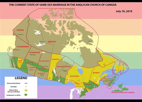 current state of same sex marriage in the anglican church of canada r anglicanism