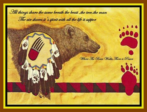 T Of The Bear By Keewaydinoquay Native American Prayers Bear