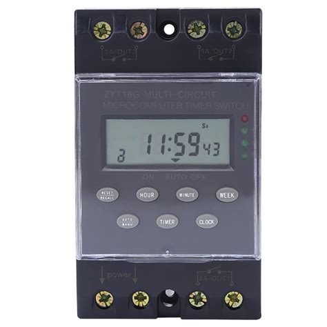 Accurate Automatic Timer Switch ZYT16G KG316T 3a AC220V Multi channel ...