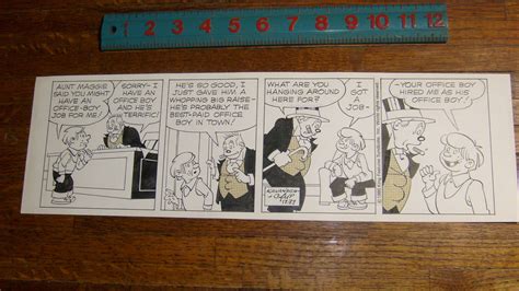 bringing up father jiggs and maggie daily strip original art 12 27 1980 kavanagh ebay
