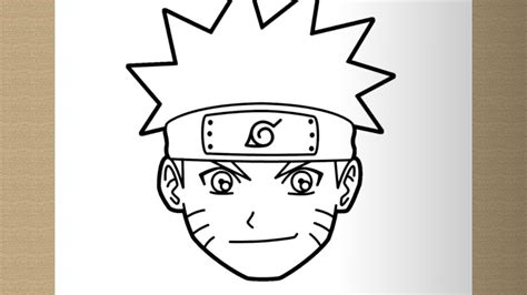 How To Draw Naruto Step By Step Easy Youtube