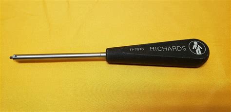 Richards Surgical Orthopedic 7 5 Cannulated Hexagonal Driver 11 7070
