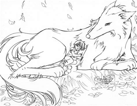Line art to celebrate the season! 11 Pics Of Winged Wolf Pack Coloring Pages - Winged Wolf ...