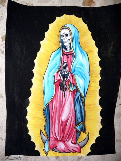 For more information and source, see on this link : Imágenes de la Santa Muerte en dibujo - Imágenes de la ...