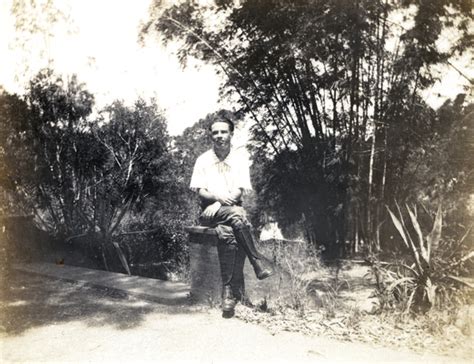 Florida Memory Outdoor Portrait Of Koreshan Raymond Trebell At Bamboo