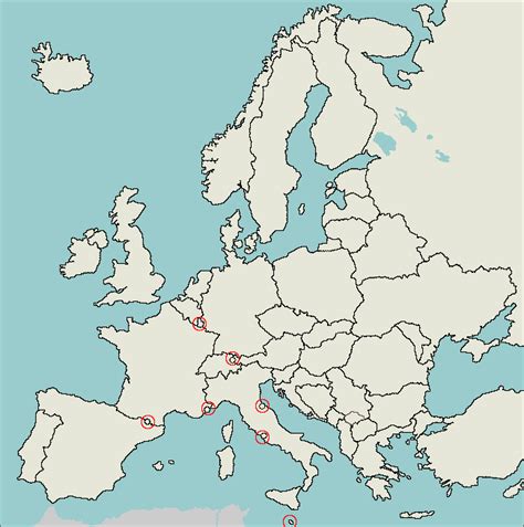 After i saw how many people i was able to help with my video where you can practise the countries and capitals of europe, i thought it might be a nice help. Customize a geography quiz - Europe countries | Lizard Point
