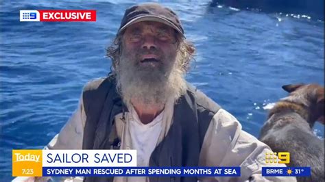 Real Life Cast Away Australian Sailor And His Dog Survive Two Months