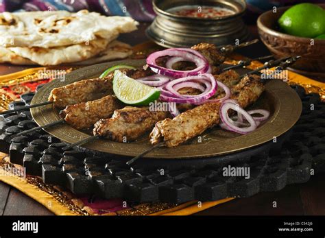 Seekh Kebabs North India Pakistan Food Stock Photo Alamy