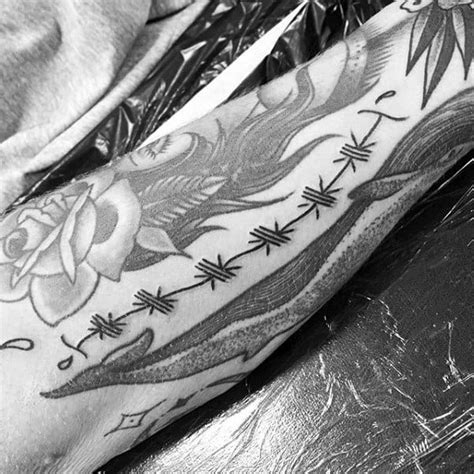 870 wire tattoo designs products are offered for sale by suppliers on alibaba.com, of which machining accounts for 3%, tattoo gun accounts for 1%, and other body art accounts for 1%. 60 Barbed Wire Tattoo Designs For Men - Cut Into Ideas