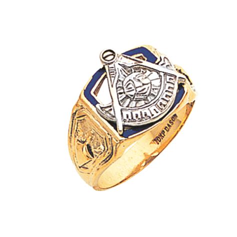 Masonic Past Master Ring Open Back In 10k Gold 23 Fratline