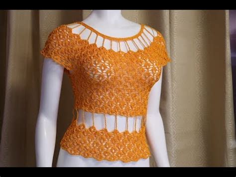 Información actualizada al 31 de octubre a las 10:00 hrs. Blusa o Vestido a Crochet paso a paso - YouTube