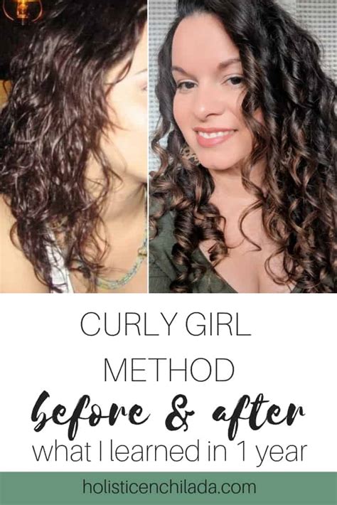 Curly Girl Method Before And After The Holistic Enchilada Curly Hair Clean Beauty