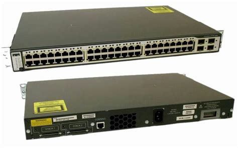 Cisco Ws C3750 48ts S Cataylst 3750 48 Port 10100 4 Sfp Uplinks Stack