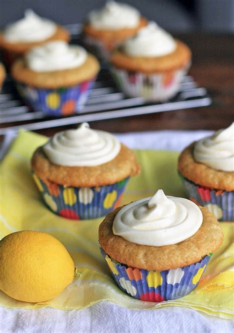 Gluten Free Lemon Cupcakes Filled With Lemon Curd Girl Cooks World Gluten Free Lemon