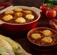 If you're in the mood for mexican, use up your leftover cornbread or extra box mix with this recipe for. Southwest Stew with Corn Dumplings | "JIFFY" Mix | Recipe ...