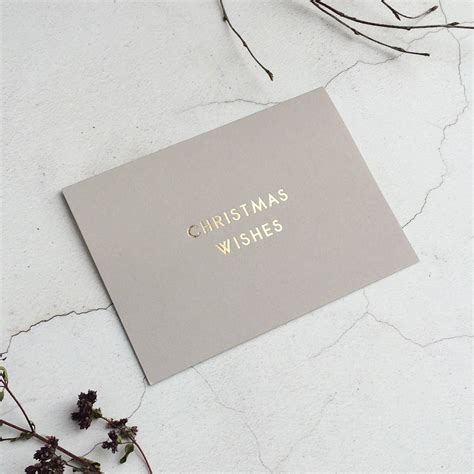 We have plain balloons shaped like circles, stars or hearts, as well as giant number balloons or those with messages to let everyone know what the party is for. Luxury Gold Foil Christmas Card By Paper Grace | notonthehighstreet.com