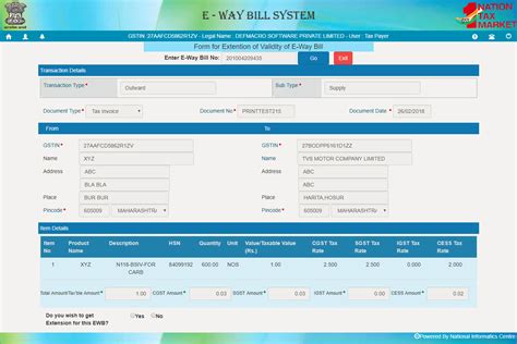 Another important feature that has been added is the automatic calculation of the distance done on. Modify, Reject and Cancel E-Way Bills under GST