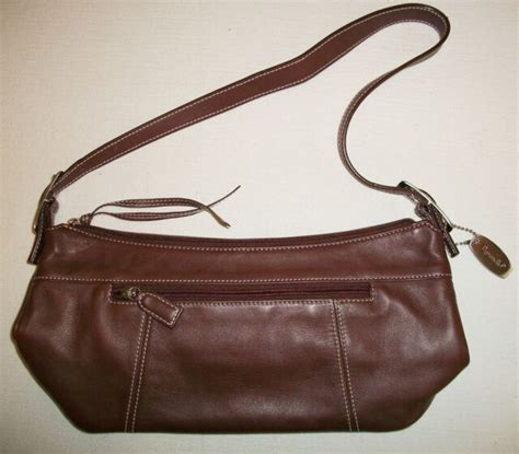 Tignanello Crossbody Bag Purse Medium Size Brown Leather Ebay
