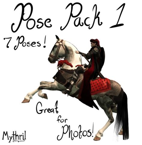Second Life Marketplace Mythril Whrh Photo Pose Set 1