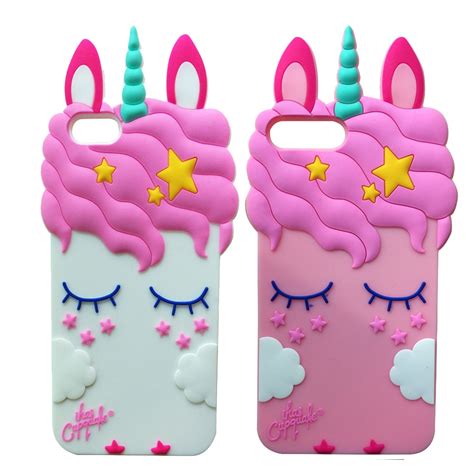 3d Unicorn Beauty Sweetly Pretty Soft Silicone Case Phone Back Cover