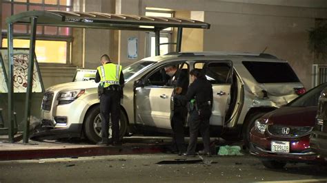 Robbery Suspects Arrested After Chase Through La Crash In Echo Park