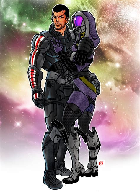 Mass Effect Commission Version 2 Mass Effect Mass Deviantart